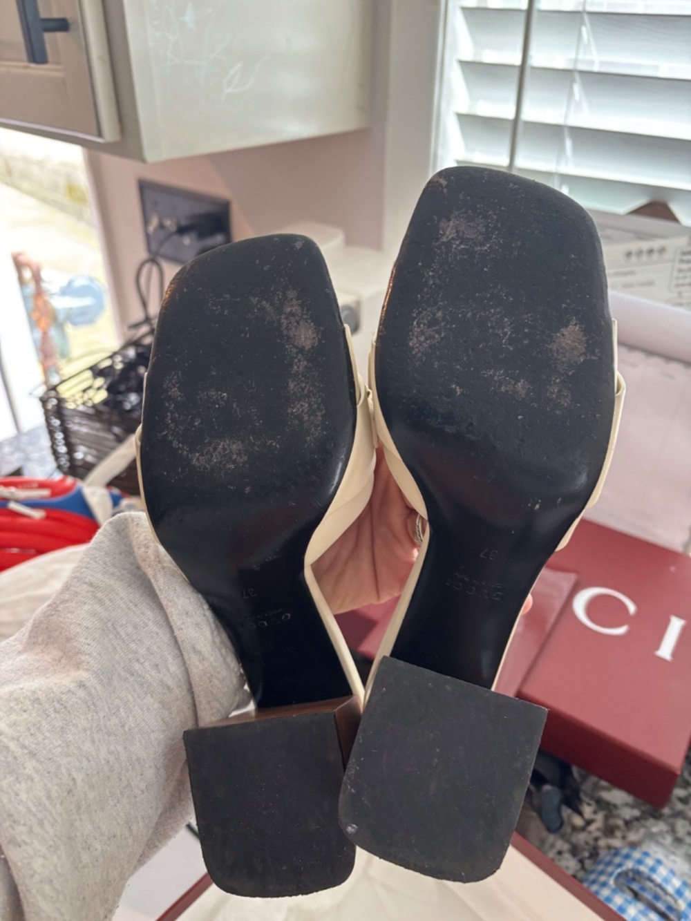 Gucci Horsebit Leather Mule Sandals - Picture 2 of 5